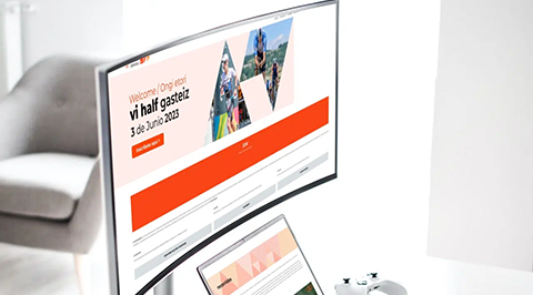 Proyecto web: VI half gasteiz